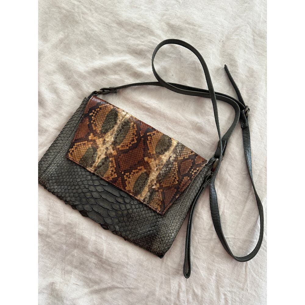 GaBag.CO Rare Snake Skin Crossbody Purse Pocketbook
